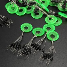 100pcs Cylinder Fishing Stopper Water Floats Bobbers Sinker Fishing Tackle COD