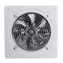 110/220V 60W 2800r/min 8inch Exhaust Fan Wall Mounted Blower Bathroom Kitchen Air Vent Ventilation Extractor COD