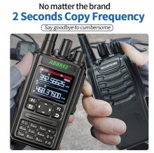 ABBREE AR-869 High Power Walkie Talkie Full Band GPS bluetooth Program Frequency Wireless Copy Frequency Type-C Jack Outdoors Handheld Two Way Radio COD