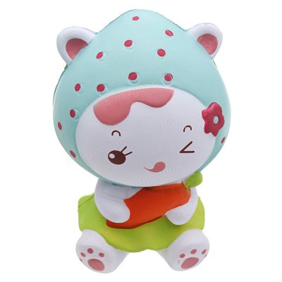 Strawberry Girl Squishy 12CM Slow Rising With Packaging Collection Gift Soft Toy COD