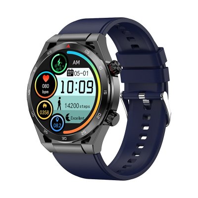 T80 1.39inch HD Screen bluetooth Call Heart Rate Blood Pressure SpO2 Monitor Non-invasive Blood Glucose Measurement Period Tracking Sleep Monitoring Multi-sport Modes Music Playback IP67 Waterproof Sm