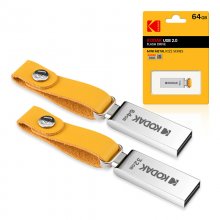 KODAK K122 128GB Metal USB Flash Drive USB2.0 Memory Pendrive Disk U Disk for Phone Computer Laptop Car Speaker COD