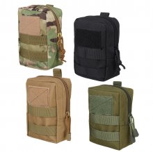 Military Tactical Camo Belt Pouch Bag Pack Phone Bags Molle Pouch Camping Waist Pocket Bag Phone Case Pocket For Hunting COD