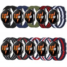 Bakeey 20/22mm Width Breathable Sweatproof Nylon Canvas Watch Band Strap Replacement for Huawei Watch GT3/2 COD