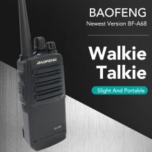 Baofeng BF-A68 10W High-power Walkie Talkie EU Plug 5800mAh Dustproof Anti-fall Portable Handheld Two Way Radio COD