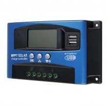 30/40/50/60/100A MPPT Solar Controller LCD Solar Charge Controller Accuracy Dual USB Solar Panel Battery Regulator COD