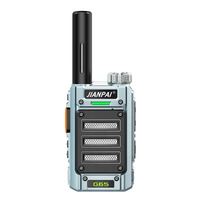 Jianpai G65 UHF High-Power Walkie Talkie One-key Frequency Matching 7-day Stanby Type-C Charging Mini Handheld Portable Two-way Radio COD