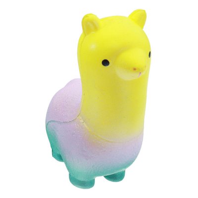 Jumbo Squishy Colored Alpaca Candy 12CM Soft Slow Rising Stretchy Squeeze Kid Toys COD