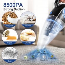 [US Direct] Powerful Wet and Dry Handheld Vacuum Cleaner for Cleaning Appliance Enthusiasts COD