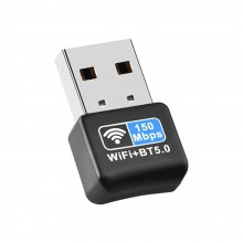 150Mbps Wireless Network Card Receiver bluetooth-compatible 5.0 Drive-free Mini USB Ethernet WiFi Dongle COD