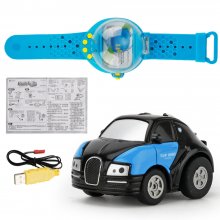 Children Boys Gift Cartoon Mini RC Remote Control Car Watch Toys Electric Wrist Rechargeable Wrist Watch Racing Cars COD