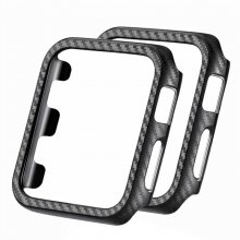 Bakeey Carbon Fiber Watch Bumper Watch Cover For Apple Watch Series 1/2/3/4 COD