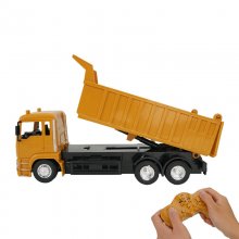 3824 1/24 10CH RC Car Truck Dump Remote Control Construction Children's Engineering Vehicle Toys for Boys Kids Gifts COD