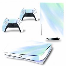 Skin Sticker Decal Cover Protector Cover Skin for PlayStation 5 Game Console and 2 Controllers PS5 Disk Optical Drive Version COD