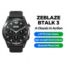 [2023World Premiere]Zeblaze Btalk 3 1.39 inch Ultra HD IPS Display Bluetooth Phone Calls 24H Health 100+ Sport Modes Heart Rate Blood Oxygen SpO2 Monitor Fitness BT5.2 Smart Watch