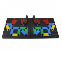 14 In 1 Multi Function Folding Push Up Board Home Gym Muscle Training Fitness Exercise Tools COD