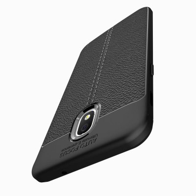 Bakeey Litchi Leather Soft TPU Protective Case for Samsung Galaxy J3 2018 US Version COD