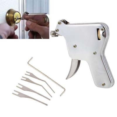 37Pcs Powerful Locksmith\'s Tools Kit Combination Lock Pick Hook and Lock Pick Tool COD
