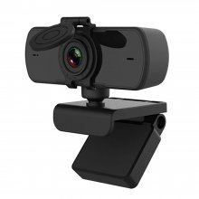 1080P FHD Computer Camera Auto Focus 360° Rotation USB Driver-free Web Cam with Mic for Live Conference COD