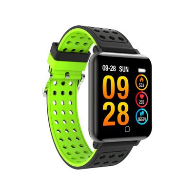 Bakeey M19 1.3inch Training Modes Heart Rate Blood Pressure Monitor Fitness Tracker Smart Wristband COD
