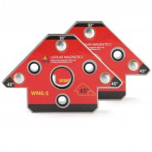 2pcs WM6-S Arrow Magnetic Welding Holder Neodymium Magnet Welding Clamp COD