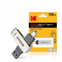 Kodak K273 2 in 1 Type C & USB3.2 Flash Drive 64GB OTG Metal USB Stick Pendrive Cle OTG USB Flash Stick COD