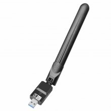 AX1812 WiFi 6 Wireless Network Card 1800Mbps Dual Band 2.4G/5GHz USB3.0 Wi-Fi Dongle Network Card 6dBi Antenna Support Win 10/11 COD