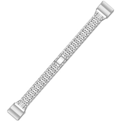 Luxury Stainles Steel Watch Band Watch Strap Replacement for Fitbit Charge 2 COD