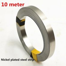 10m 18650 Li-ion Battery Nickel Sheet Plate Nickel Plated Steel Belt Strip Connector Spot Welding Machine Battery Welders COD