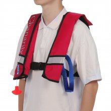 Auto Inflating Safety Life Jacket Aid Sailing Boating Swimming Fishing Vest COD