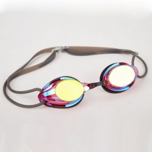 Adult Swimming Glasses Cool Comfortable Professional Competition Swim Goggles Colorful Electroplated Swimming Mirror COD