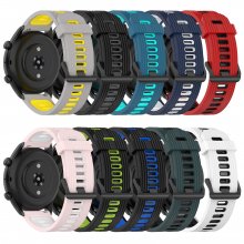 Bakeey 20/22mm Width Comfortable Breathable Sweatproof Soft Silicone Watch Band Strap Replacement for Huami Amazfit GTS3/ GTR 3 Pro COD