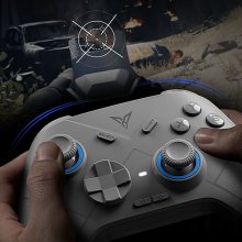Flydigi Wired Game Controller with Hall Linear Trigger Back Buttons Joystick Gamepad for PC Switch TV Phone COD