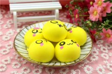 6Pcs Simulation Bread Squishy Slow Rising Toy 8 Seconds 4cm Corn Bread Funny Toy COD