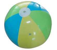 75CM Diameter Inflatable Water Spray Beach Ball Summer Outdoor Sports Game Kids Sprinkler Toy COD