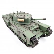 COOLBANK Model UK 1/16 2.4G RC Main Battle Tank Smoke Sound Recoil Shooting LED Light Simulated Vehicles Models RTR Toys COD