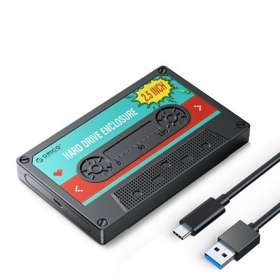 ORICO 2.5\'\' HDD Enclosure SATA to USB3.0 External Hard Drive Case 5Gbps / 6Gbps Type-C HDD Case With DIY Sticker COD