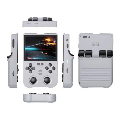 Coopreme XU10 256GB 12500 Games 3.5-inch IPS Handheld Game Console with Dual Joysitck LINUX RK3326S 64bit A35 Arcade Games Player COD