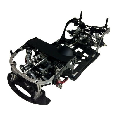 FIJON FJ9 1/10 Front Engine Design RC Car Parts Drift Frame COD