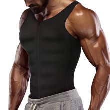 TENGOO Men Body Shaper Belt Compression Shirt Vest Corset Loss Undershirts Waist Fitness Training Clothes COD