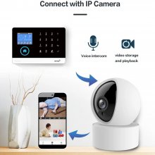 PGST PG-103 Tuya Wireless Alarm System for Home Burglar Security WiFi GSM APP Voice Control Support Alexa Google Assistant COD