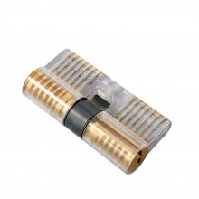 Transparent Locks Cutaway Training Skill Professional Visible Practice Padlock Copper Lock Pick Tools Hardware COD