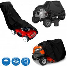 70 Inch Lawnmower Tractor Cover Heavy Duty 210D Oxford Dust Rain UV Storage Protecter S/M
