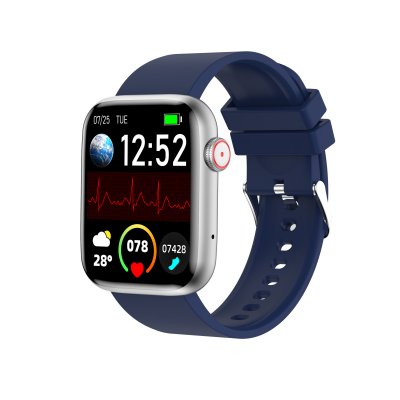 T12 Pro 1.95 inch HD Screen bluetooth Call Heart Rate Blood Pressure SpO2 Monitor Multi-sport Modes Fitness Tracker Music Playback Smart Watch COD