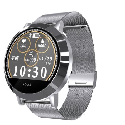 Bakeey X6A Dynamic UI IP68 Deep Waterproof Heart Rate Message Vibration Milanese Smart Watch COD