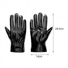 Winter Gloves Men PU Leather Driving Gloves Stretchable Breathable Multipurpose Delicate Sewing Craft Comfortable Windproof Gloves COD