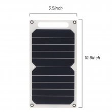6W 10W 13W Portable Solar Panel Kit Dual DC 5V USB Charger Kit Solar Power Controller COD