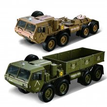HG TRASPED P801 P802 1/12 2.4G 8X8 M983 739mm RC Car US Army Military Truck Without Battery Charger COD
