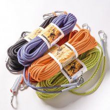 CAMNAL Nylon Climbing Rope 10m 10.5mm Diameter 16-32KN Downhill Rope Fire Rescue Parachute Rope COD