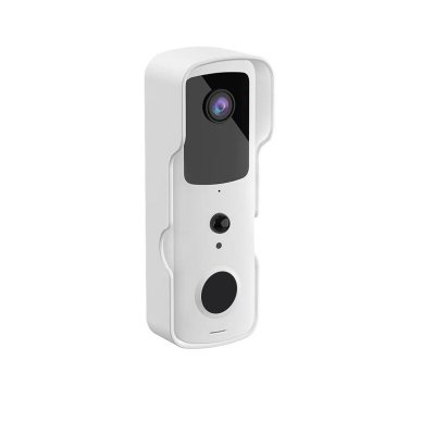 V30S Tuya WiFi Smart Video Doorbell Remote Phone Viewing Intercom IR Night Vision Wireless Home Monitoring Door Bell COD